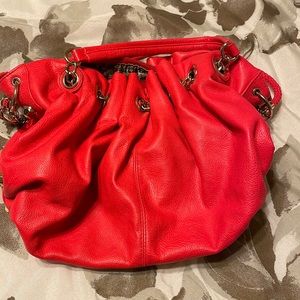 Just Fab Orange leather bag